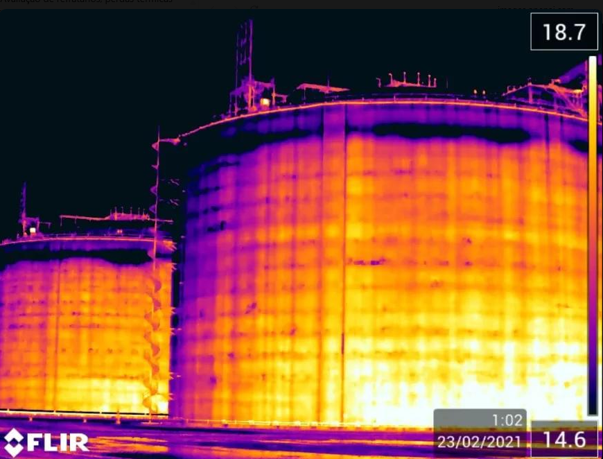 Termografia predial e inspeção de infraestrutura