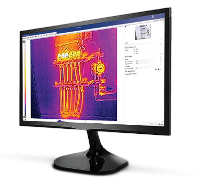 FLIR Thermal Studio para análise e geração de relatórios