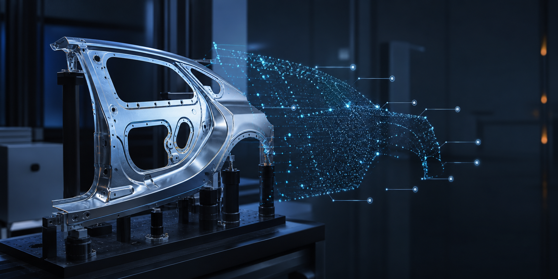 Dados de metrologia 3D aplicados ao controle de qualidade industrial