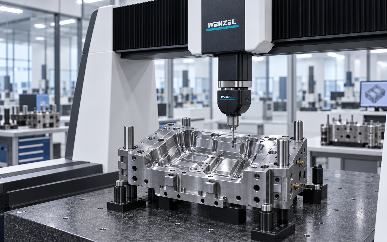 Máquina tridimensional para moldes e ferramentaria