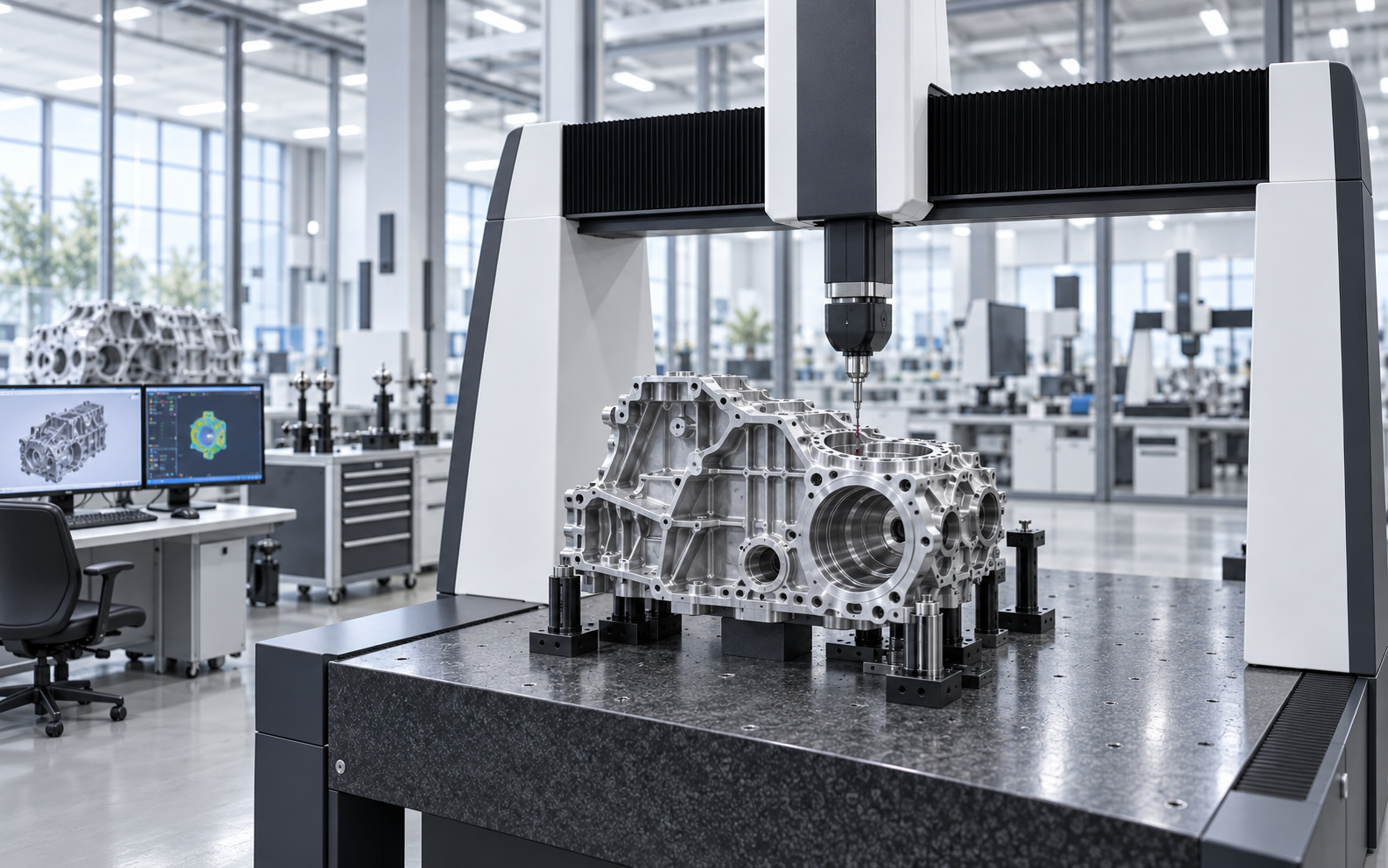 CMM aplicada a máquinas e equipamentos industriais
