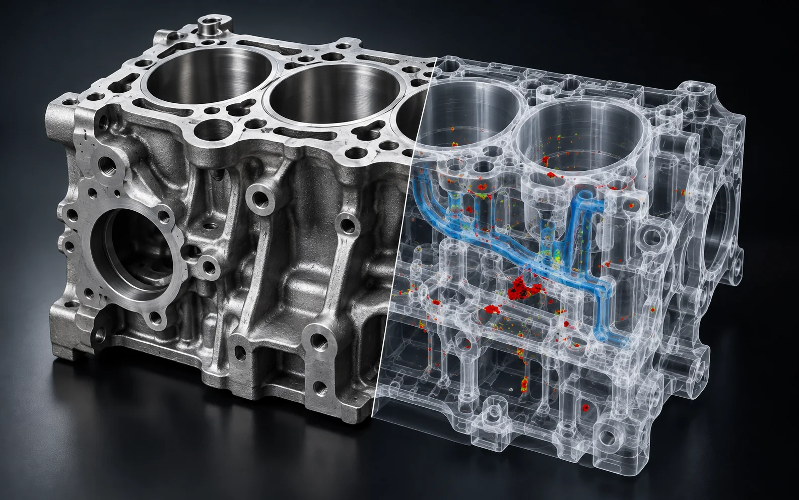 Tomografia industrial aplicada à inspeção de bloco automotivo
