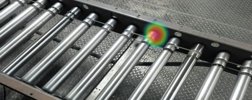 Imagem acústica aplicada à inspeção de roletes em equipamento industrial